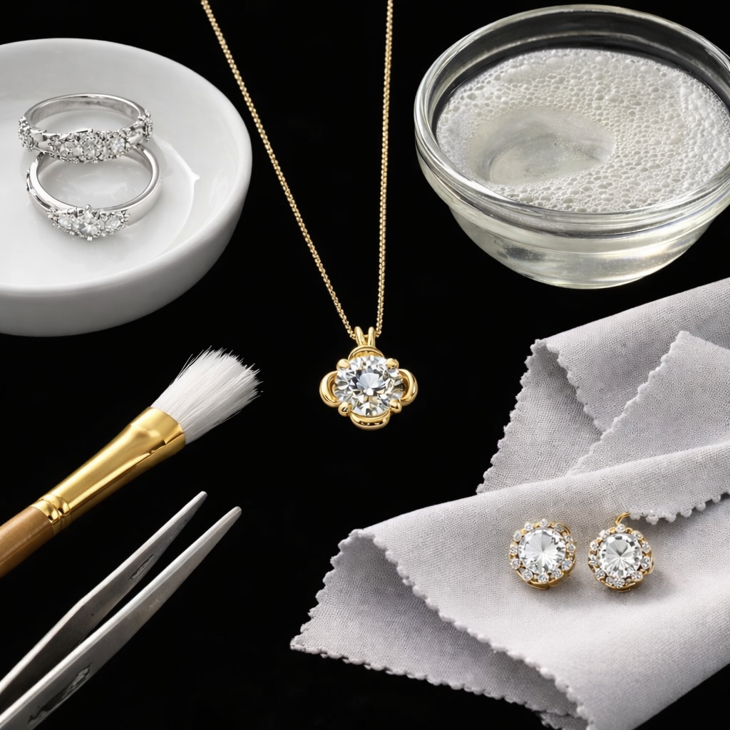 How to Clean Moissanite Jewellery (Complete Guide)
