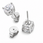 VVS Moissanite Stud Earrings (ALL SIZES)