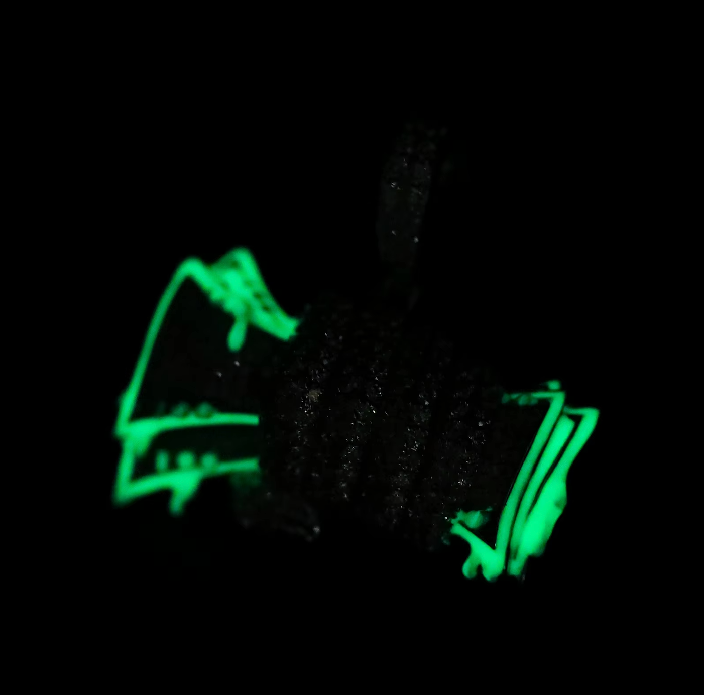 Glowing Fist Dollar Money Bag Pendant