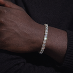Moissanite Tennis Bracelet 18K Gold (ALL SIZES)