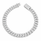 Moissanite Cuban Link Chain 14K Gold (ALL SIZES)