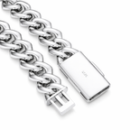 Moissanite Cuban Link Chain 14K Gold (ALL SIZES)