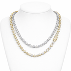 8MM STAR Moissanite Tennis Chain 14K Gold